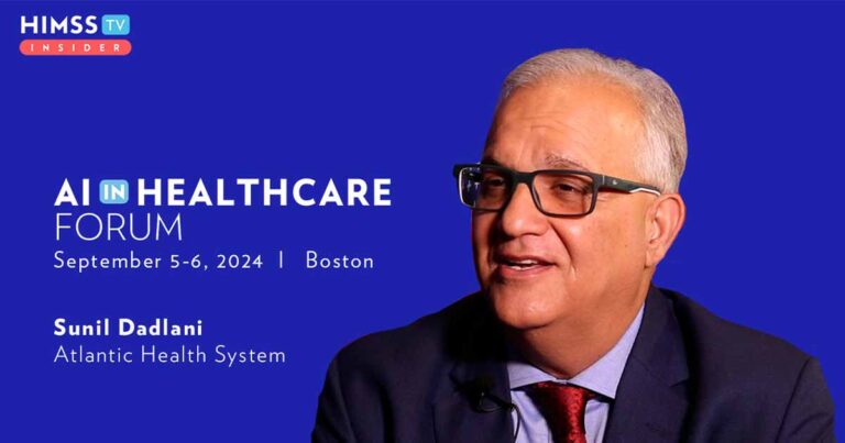 Healthcare Financing NewsPatient outcomes and safety are at the heart of clinical AIAtlantic Health System, which had a “maybe AI-first” approach, is shifting to an AI-first approach, says Sunil Dadlani, chief information officer and…11 hours ago Sunildadlani1200 2.jpg