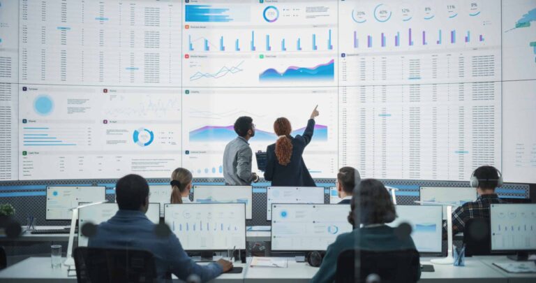 Banks seek ways to manage data quality for AI services Big Data Wal Scaled.jpg