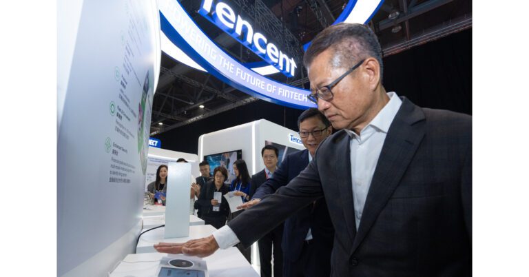 Tencent presents its Fintech innovations at Hong Kong Fintech Week 2024 Tencent At Hk Fintech Week 2024.jpg