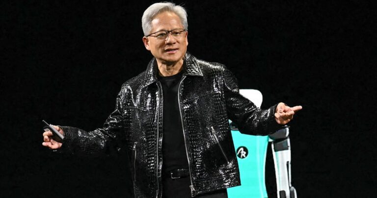 AI investments drive U.S. economic growth, but job creation remains uncertain 250107 Las Vegas Jensen Huang Nvidia Ces Ac 759p B61861.jpg