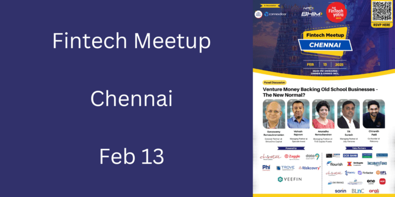 Meetup Fintech | Chennai | February 13 | Startupnews.fyi Fintech Meetup Chennai Feb 13.png