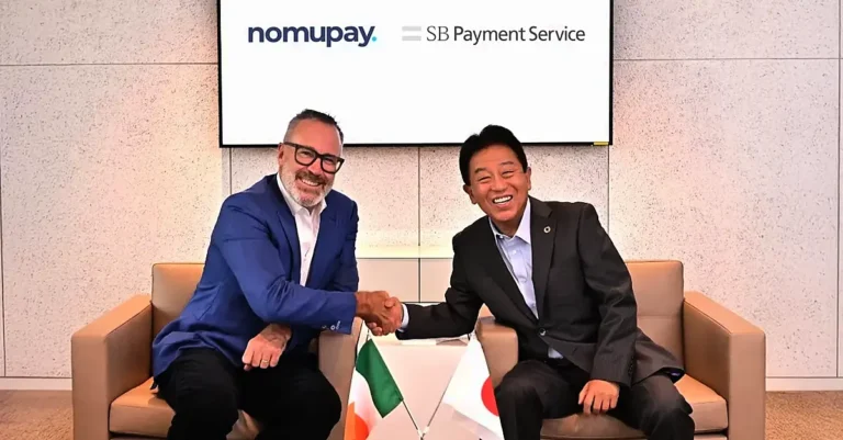 Irish Fintech Nomupay secures 35 million euros in investment from SoftBank. Irish fintech nomupay gets 35m investment from softbank.webp.webp