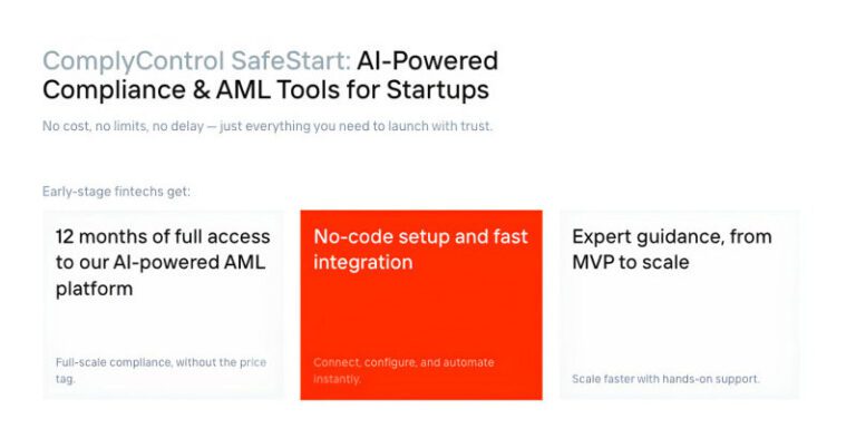 Complycontrol introduces the SAFFETART initiative to provide extensive compliance assistance to fintech startups. Complycontrol 1.jpg