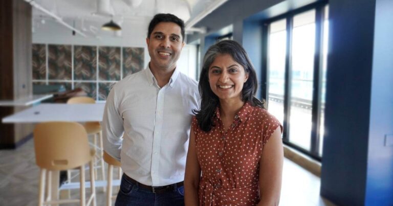Incion introduces a $61.6 million fund for fintech startups. Accion ventures rahil rangwala and amee parbhoo 1.jpg