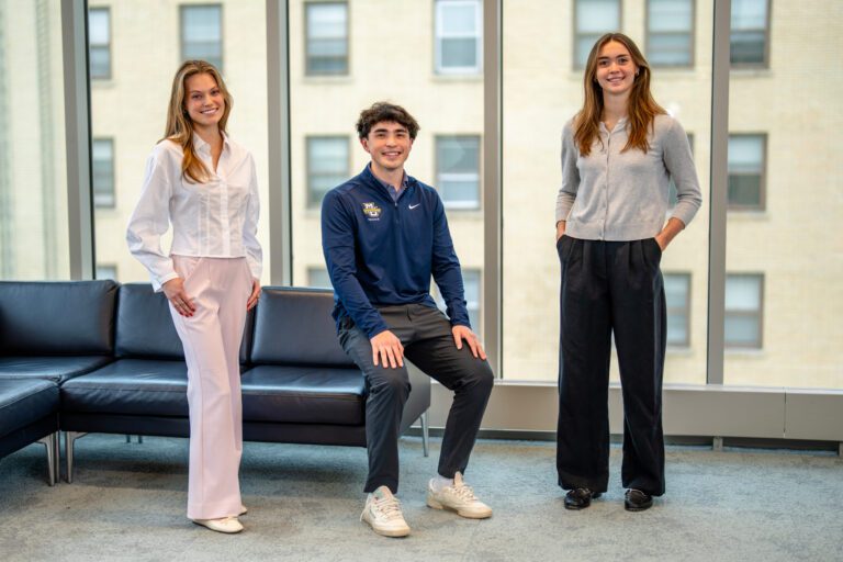 Marquette athletes excel in financial technology internships Fintech internships at Fiserv featuring Marquette University student-athletes