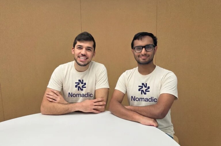 Autonomous vehicle data platform founders Mustafa Bal and Varun Krishnan of Nomadic