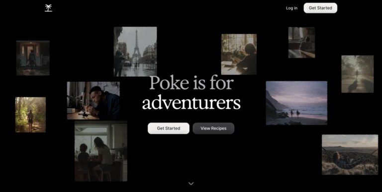 Poke AI agent text messaging interface